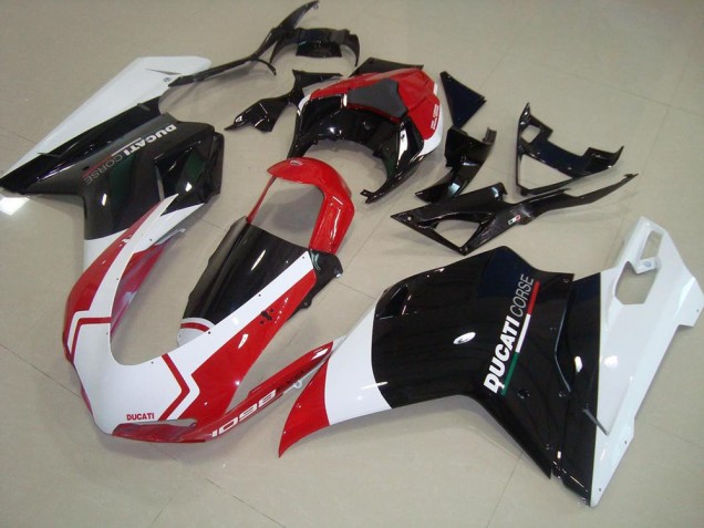 2007-2012 Corse Ducati 848 1098 1198 Motorcycle Fairings Australia
