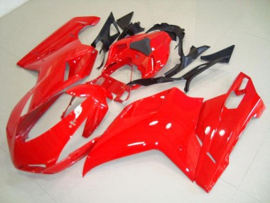2007-2012 Red Ducati 848 1098 1198 Motorcycle Fairings Australia