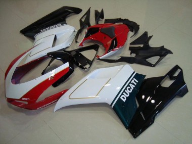 2007-2012 Tri Color Ducati 848 1098 1198 Motorcycle Fairings Australia