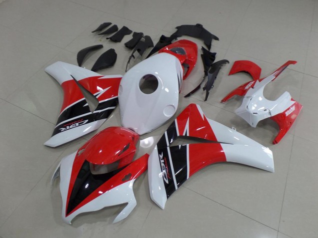 2008-2011 Black White and Red Honda CBR1000RR Motorcycle Fairings Australia