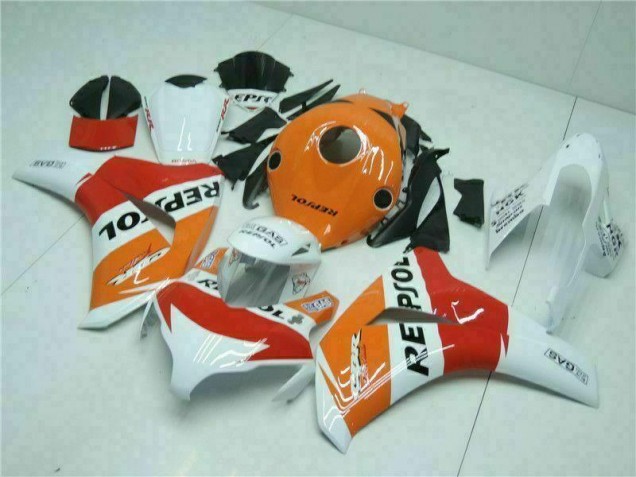 2008-2011 Orange Repsol Honda CBR1000RR Motorcycle Fairings & Bodywork Australia