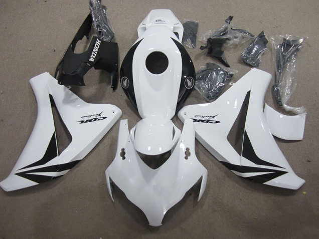 2008-2011 White Black Fireblade Honda CBR1000RR Motorcycle Fairings Australia