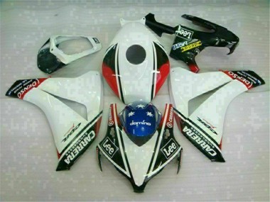 2008-2011 White Honda CBR1000RR Motorcycle Fairings Australia