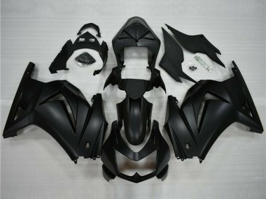 2008-2012 Matte Black Kawasaki Ninja EX250 Plastic Full Fairing Kit Australia