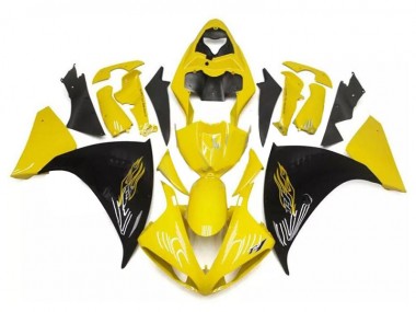 2009-2011 Yellow Black Yamaha YZF R1 Motorcycle Fairings & Bodywork Australia