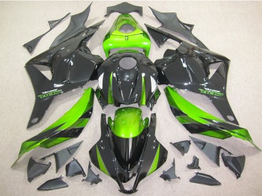 2009-2012 Black Green Honda CBR600RR Motorcycle Fairings Australia