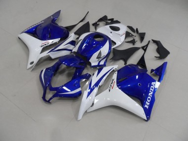 2009-2012 Blue White Honda CBR600RR Motorcycle Fairings Australia
