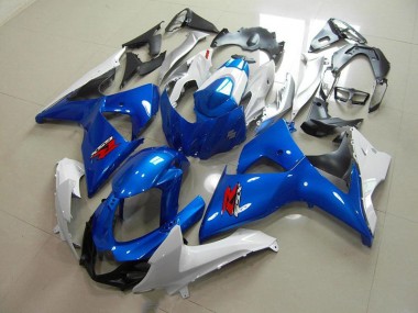 2009-2016 Blue and White OEM Style Suzuki GSXR 1000 Motorcycle Fairings & Bodywork Australia