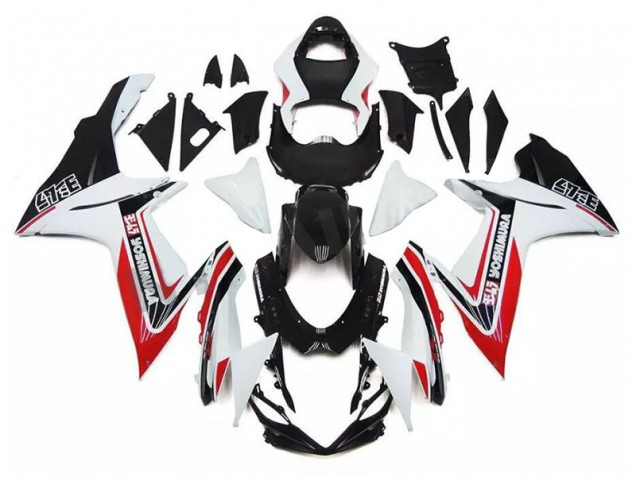 2011-2020 White Red Black Suzuki GSXR 600/750 Motorcycle Fairings Australia