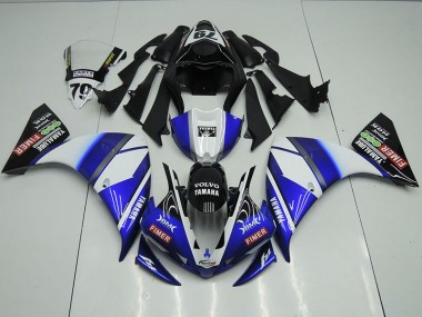 2012-2014 Blue Black Sterilgarda Yamaha YZF R1 Motorcycle Fairings Australia