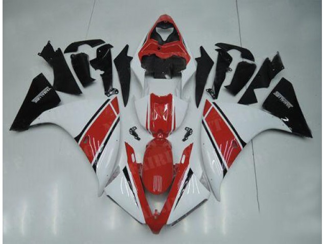 2012-2014 White Red Black Yamaha YZF R1 Motorcycle Fairings Australia