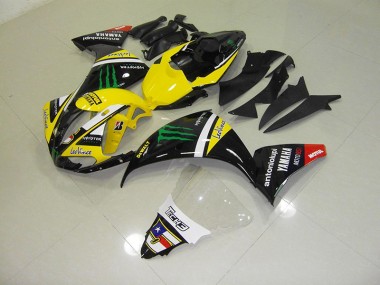2012-2014 Yellow Monster Yamaha YZF R1 Motorcycle Fairings Australia