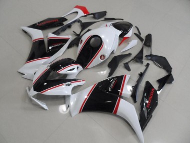 2012-2016 Black and White and Red Stripe Honda CBR1000RR Motorcycle Fairings Australia