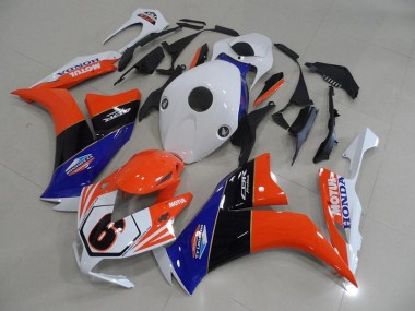 2012-2016 Orange White TT Legend Honda CBR1000RR Motorcycle Fairings Australia