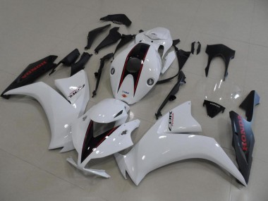 2012-2016 White and Matte Black OEM Style Honda CBR1000RR Motorcycle Fairings Australia