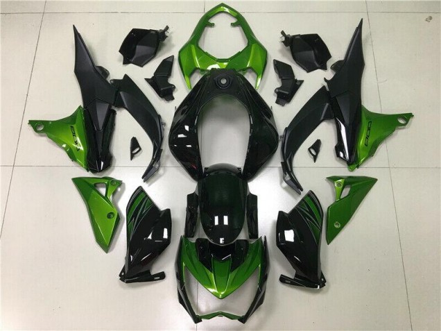 2013-2016 Green Black Kawasaki Ninja Z800 Motorcycle Fairings & Bodywork Australia