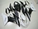 2013-2018 White Black Kawasaki Ninja ZX6R Injection Fairing Kit Australia
